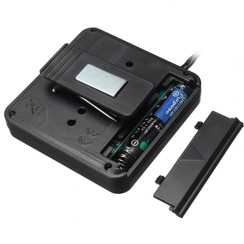 digital thermometer hygrometer with remote indooroutdoor temperature humidity sensor electronic measuring monitor free global shipping