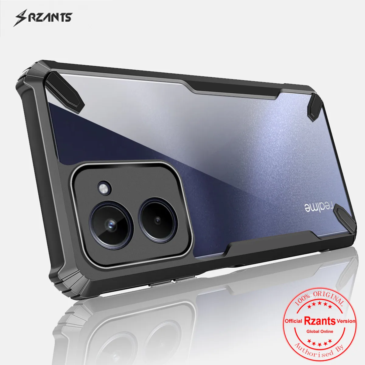 

Rzants For OPPO Realme 10 4G 10 Pro 5G Case [Bull] Slim Cover Casing Camera Protection Small Hole Thin Shell