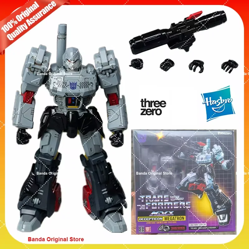 100% оригинал Hasbro Threezero MDLX Мегатрон винтажная анимационная Коллекция аниме фигурки