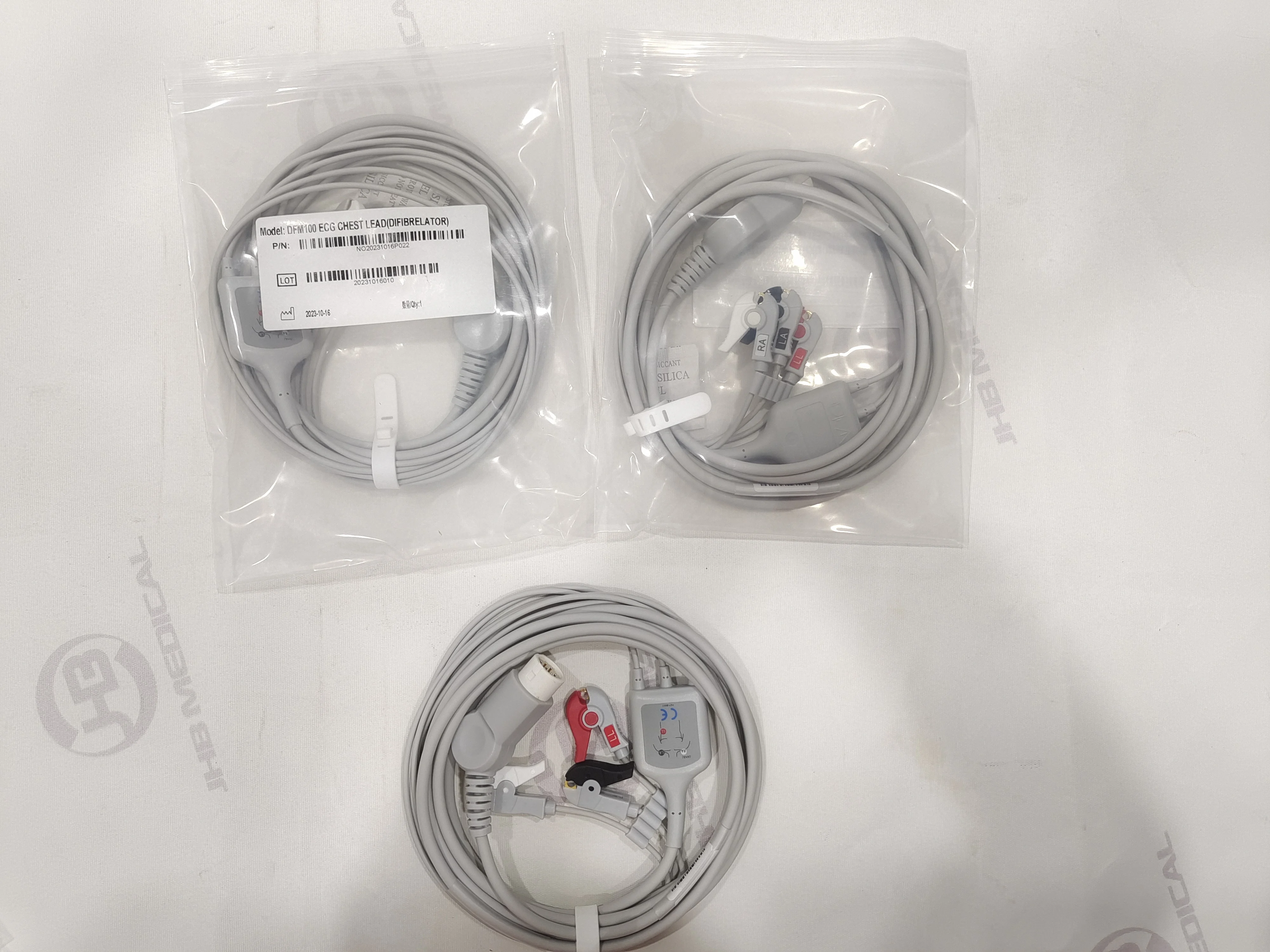 Siemens DFM100 CHEST LEAD (ДЕФИБРАТОР) Совместимая 3-проводная линия ответвления