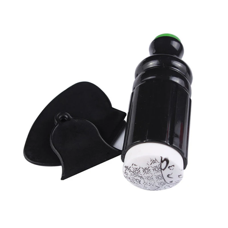 Штамповочный скребок для дизайна ногтей пластины инструменты маникюра Лак