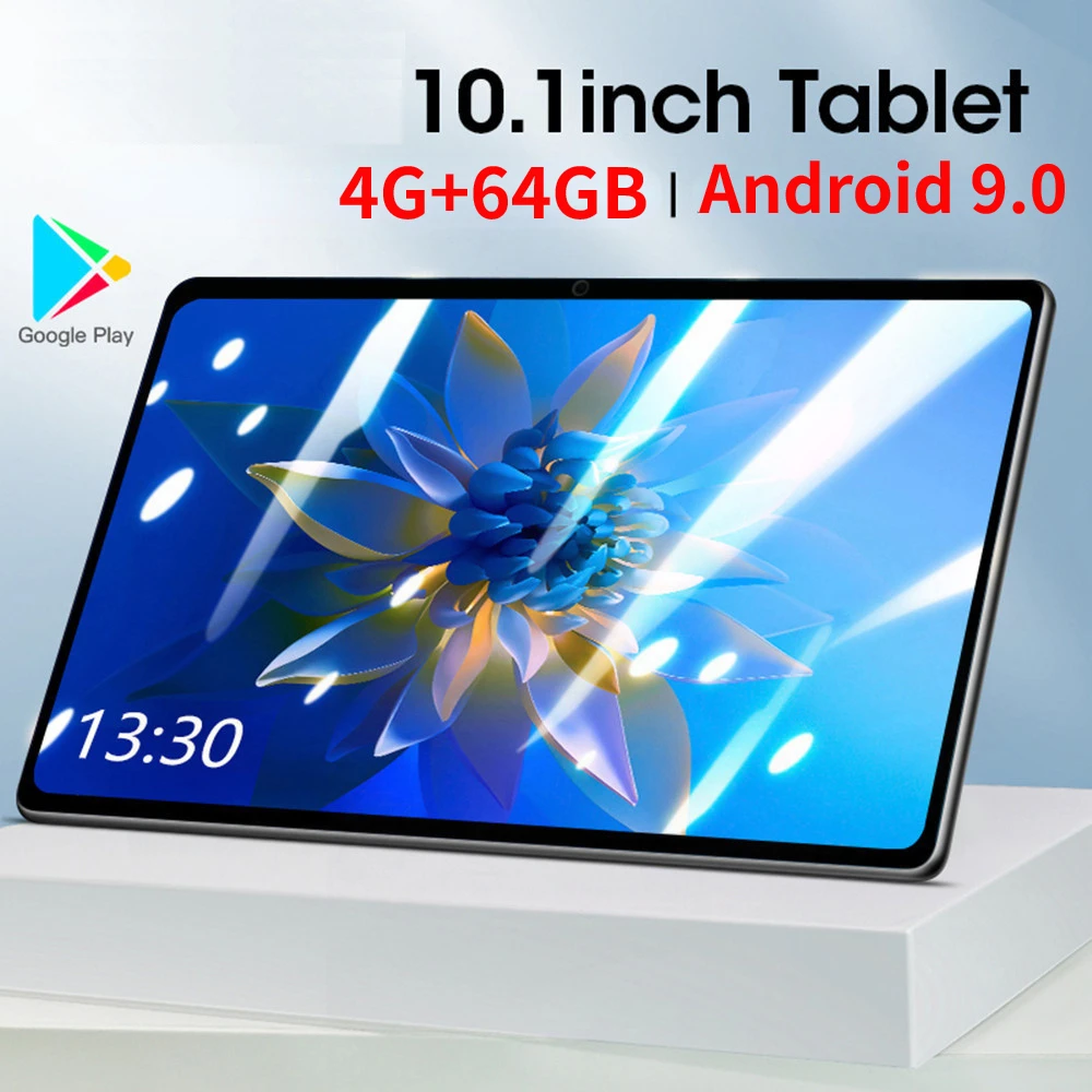 2023 Hot Salet Android 9.0 Tablet Pc 10.1 Inch 4G+64GB Tablet WiFi Tablet 4G Network Tablet Android Kids Tablet Gifts Tablet