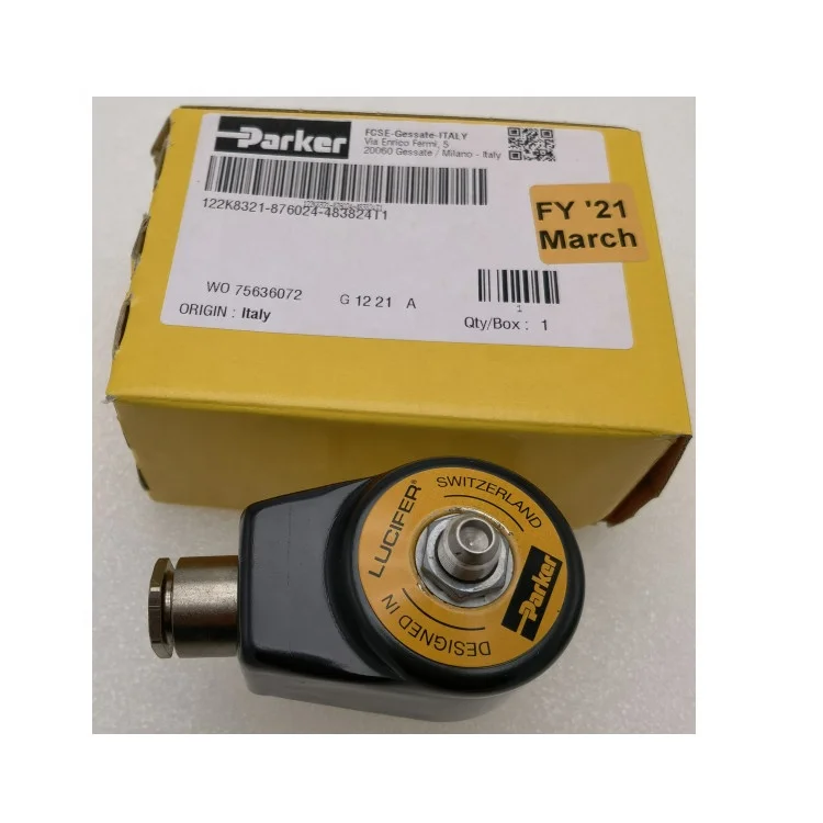

Parker 122K8321 2-Way Normally Open, 1/4" General Purpose Solenoid Valves