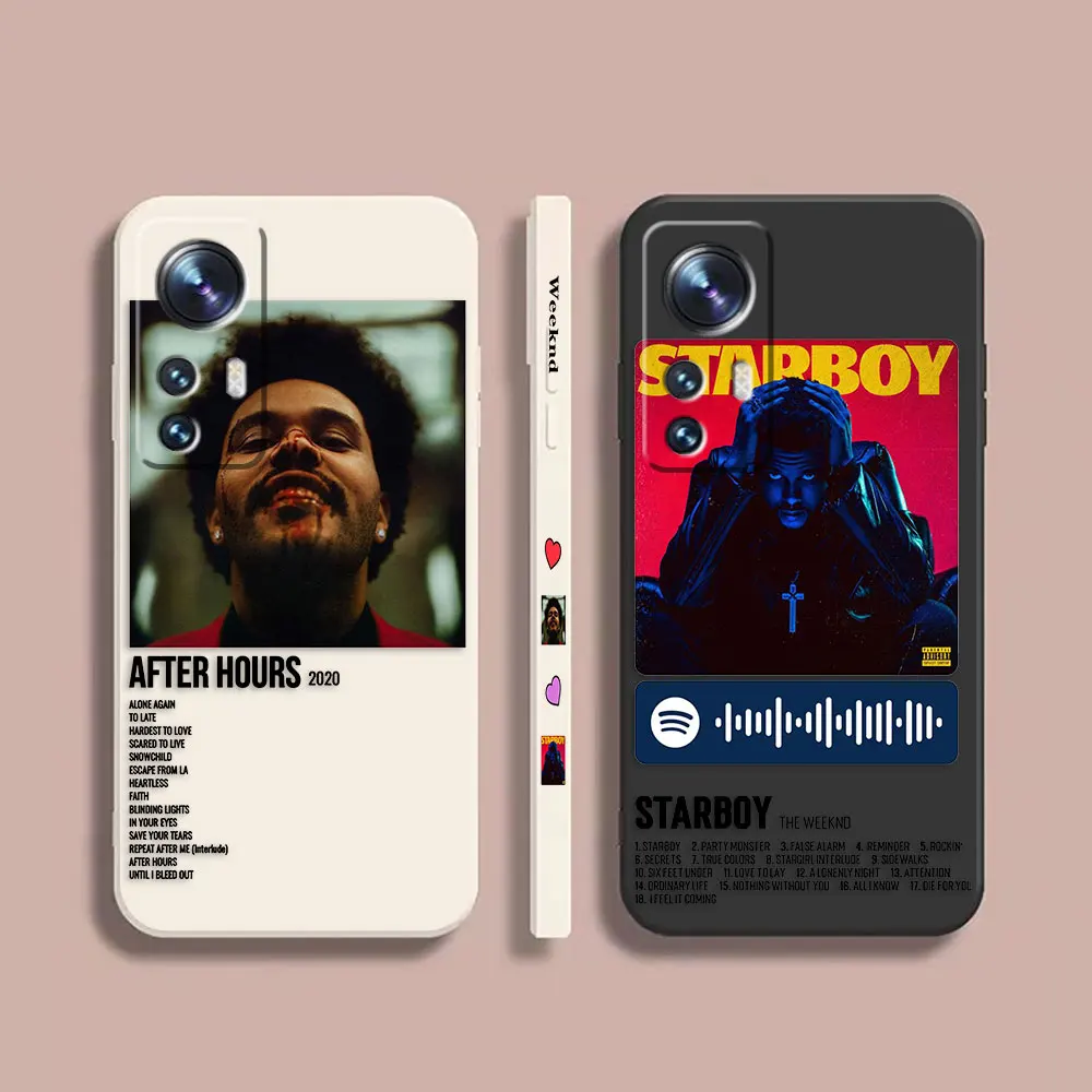

Case For Xiaomi 13 12 12T 12S 11 11T 10 10S 9 8 Pro Ultra Lite Colour Case Cover Funda Cqoue Shell The Weeknd Minimalist Poster