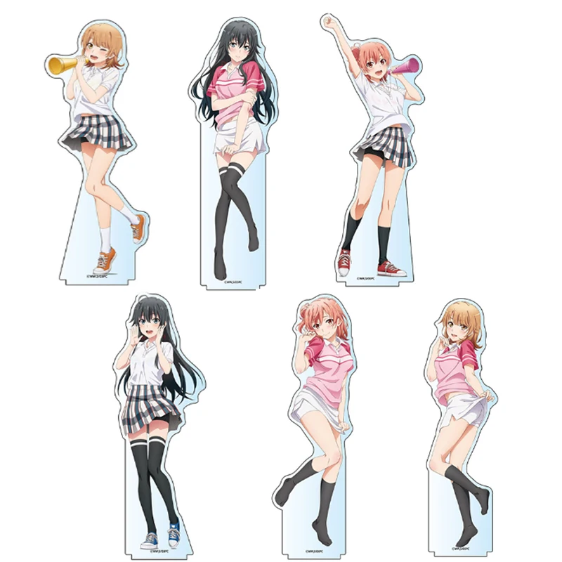 

Anime My Youth Romantic Comedy Is Wrong As I Expected Sport Casual Acrylic Figure Stand Model Yuigahama Yui Yukinoshita Yukino