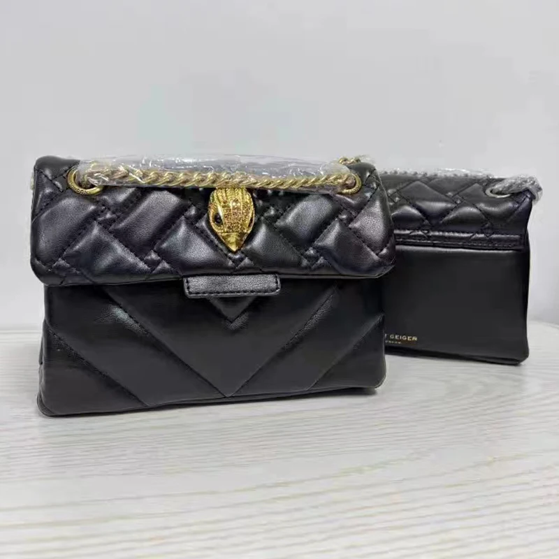 

Сумка на плечо Курта Гейгера, Роскошный дизайнерский брендовый чемоданчик с лондонским головой орла, модная трендовая Женская сумочка через плечо с золотым логотипом