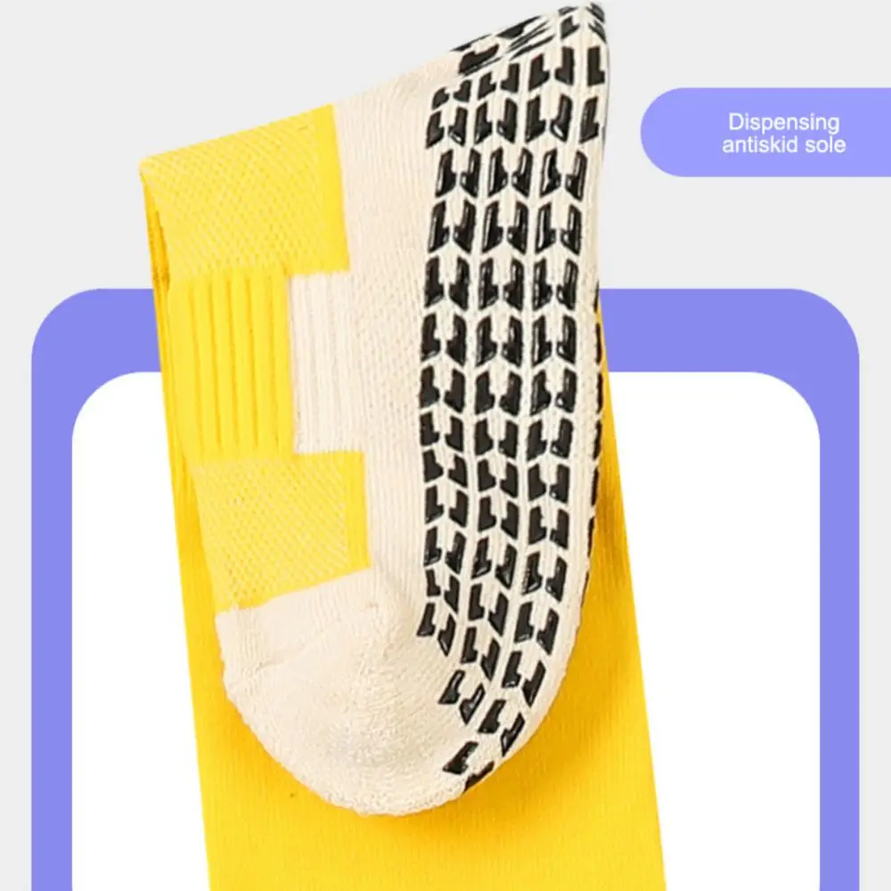 Non-slip Football Soccer Socks Nylon Sports Socks Professional Long Tube Over The Knee Socks Comfottable For Adult Child New