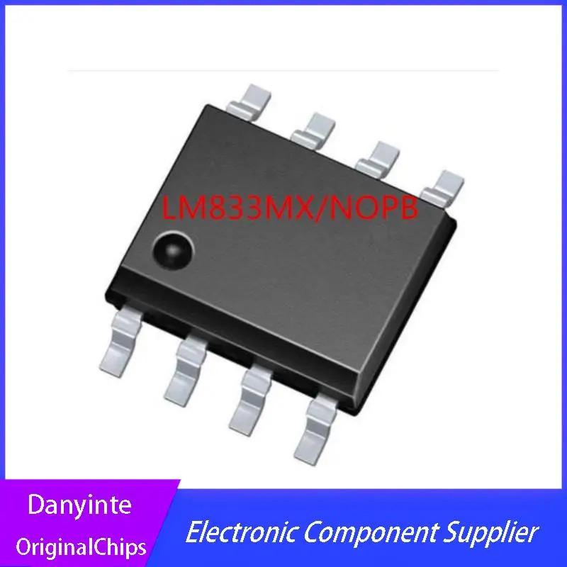 НОВЫЙ 20 шт./лот LM833MX/NOPB LM833M LM833MX LM833 SOP8