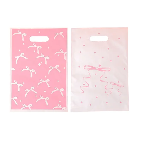 Набор подарочных пакетов с бантами