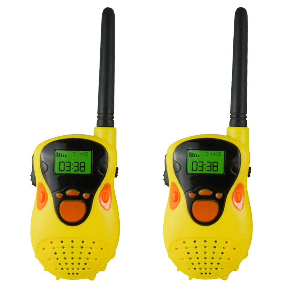 

1pair/pack Toy Clear Sound Hiking Gift Interactive Long Range Portable Camping Outdoor Electronic 2 Way Radio Kid Walkie Talkie