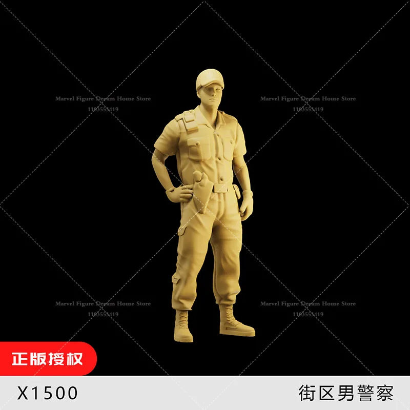 1/64 масштаб 1/33 миниатюрная кукла-сцена уличные органы женщина полиция генерал