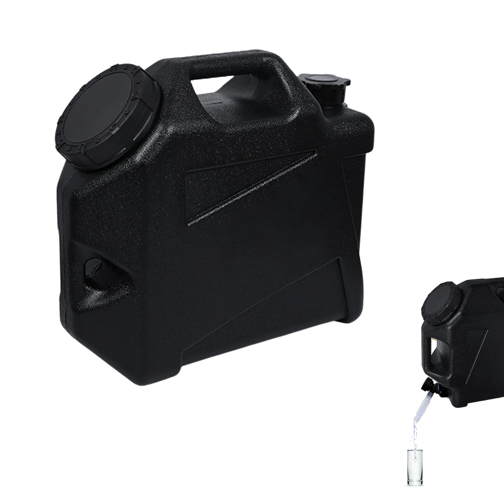

Water Carrier Outdoor Camping Bucket Portable Gallon Water Container With Spigot Durable Outdoor Equipment Tool For Camping