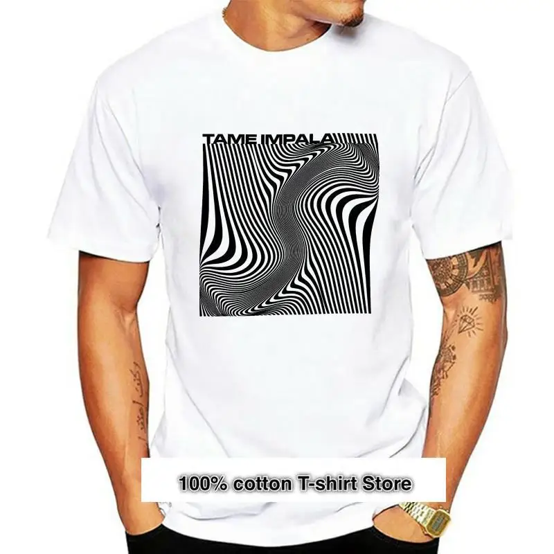 

Tamo Impala Wave Square-Camiseta suave para niñas, Rockabilia camiseta grande de menta, moderna, 888700987926