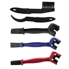 Набор для чистки цепи для горного велосипеда, портативный очиститель цепи велосипеда, щетки, скребок, моющий инструмент, уличные аксессуары