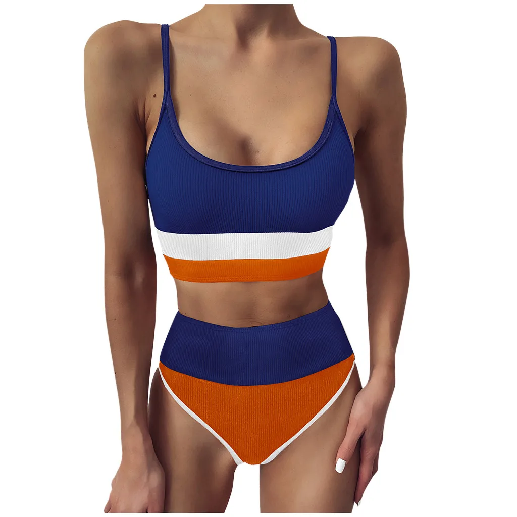 

Fashion Bra Set Women Padded Splicing Swimsuit Push-Up Swimwer Bikini Swimwears Tankinis Set Swimwears tankinis bikini