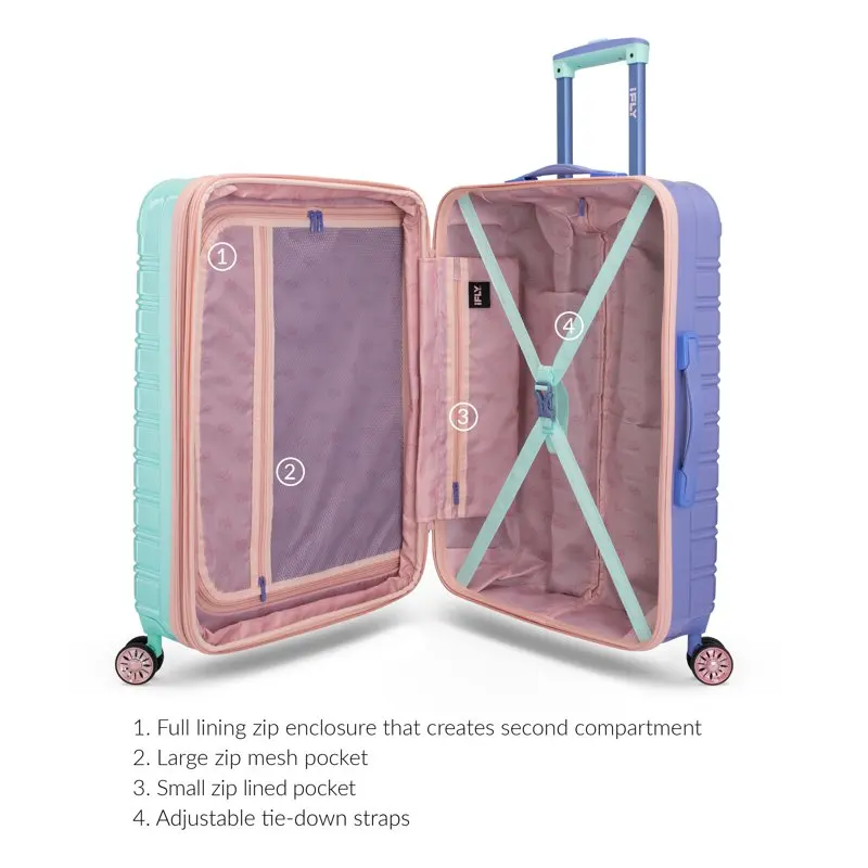 Hardside Carry-on Luggage Fibertech 20