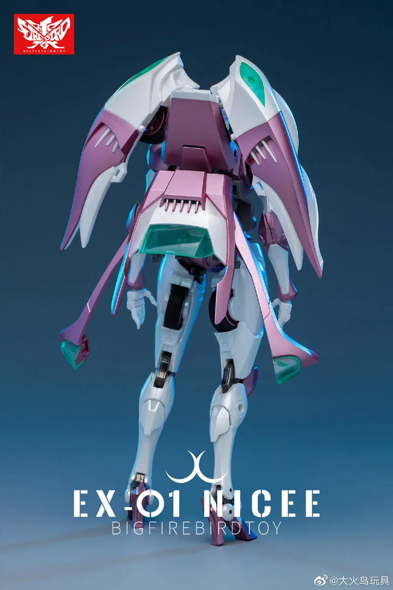 Робот-трансформер Nicee Arcee EX01 EX-01 экшн-фигурки красные огненные птицы Подарочная