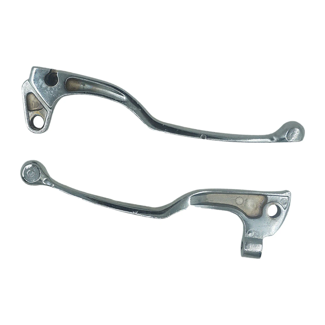 

DWCX 2 шт. 8 мм ручка передний тормозной рычаг с тяговым стержнем сцепление для мотоцикла внедорожника ATV серебристый