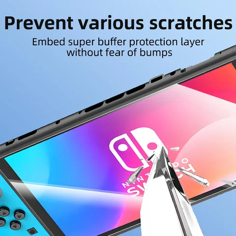 Защитная пленка DUNTIS для Nintendo Switch 2 из закаленного стекла 9H