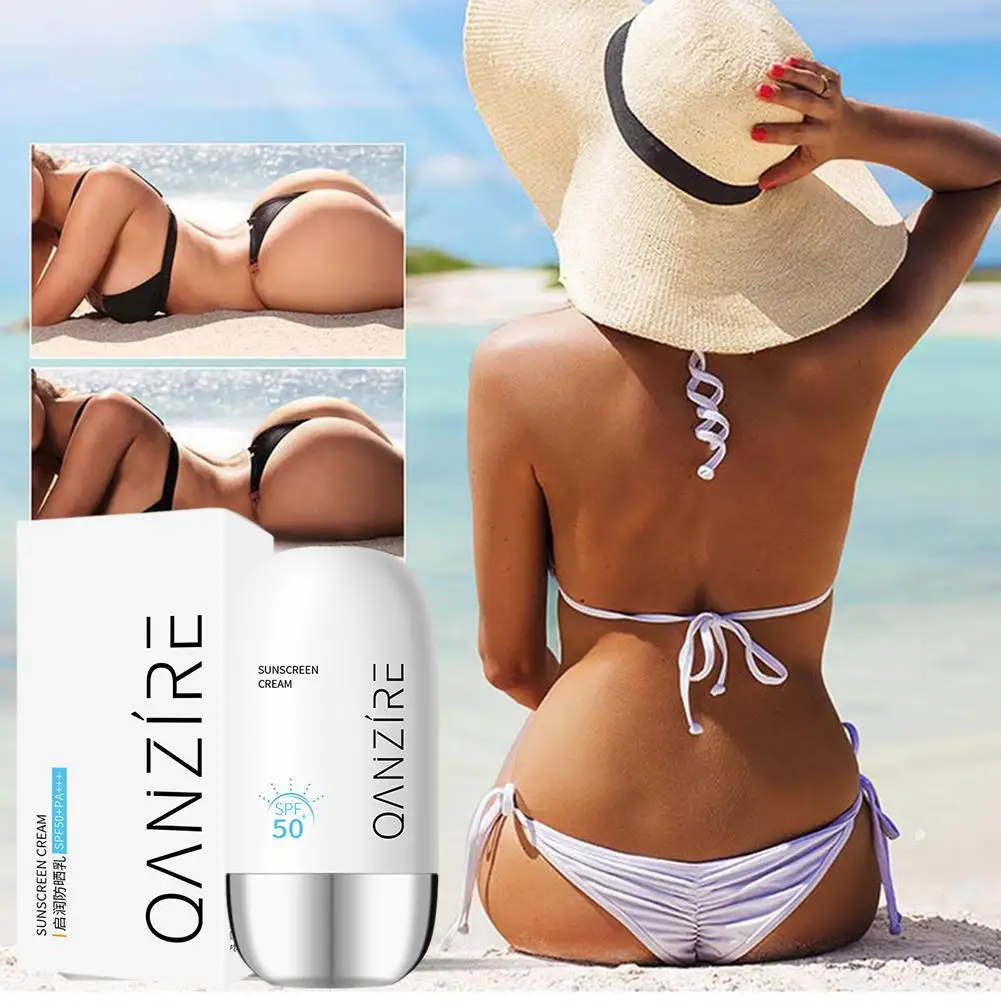 

50g UV Protection SPF50+film Forming Sunscreen Face Body Isolation Sunscreen Lotion Rapid Film Formation Waterproof