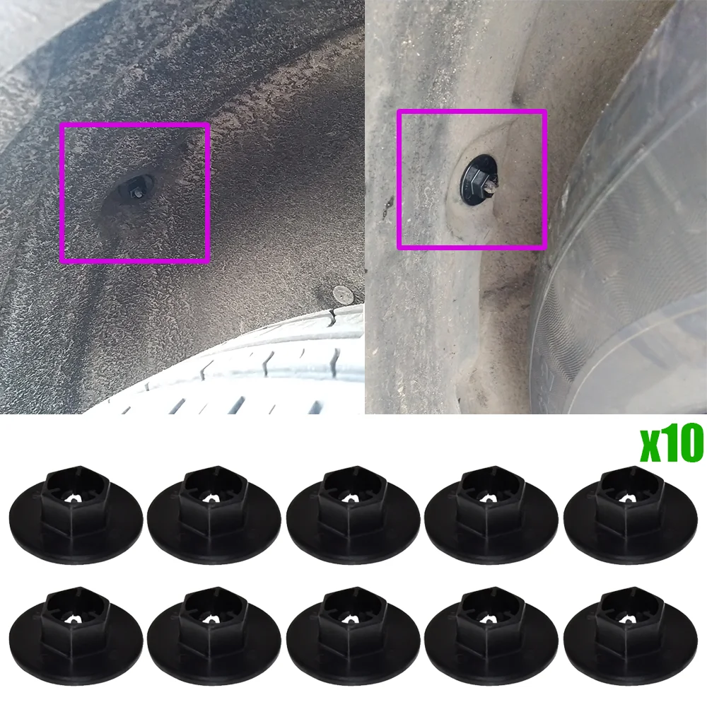 

10x для KIA Ceed 2012 2013 2014 2015 2016-2018 автоматическая подкладка колесной арки, брызговик, зажим для крыла, гайка для брызговика 8414526000