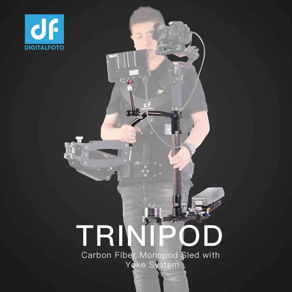 

IN STOCK TRINIPOD Monopod With Spring arm pin 16mm diameter for DJI RS2 RSC2 RONIN S ZHIYUN CRANE 3S Like ARRI TRINITY MINITY