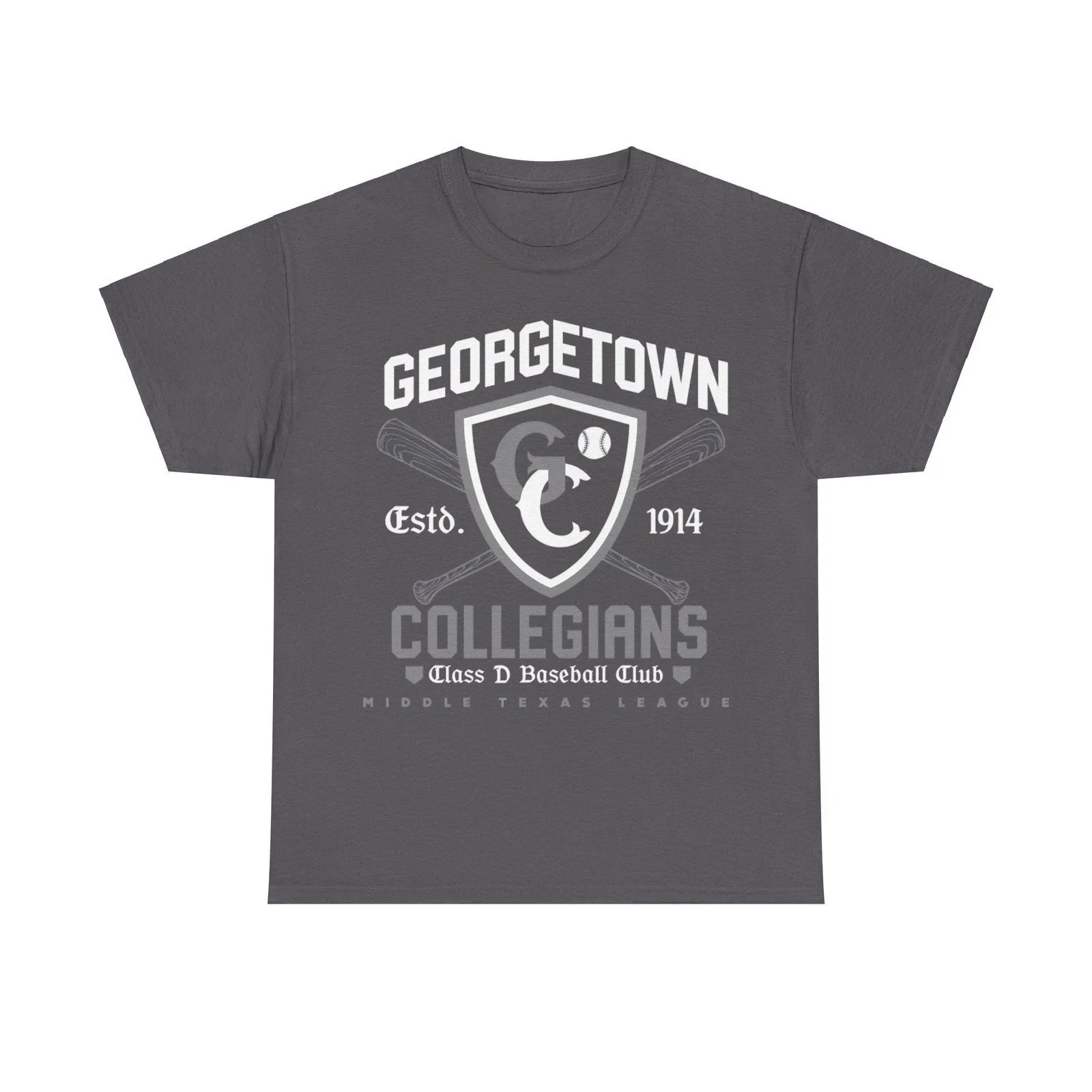 Фото Бейсбольная футболка Georgetown Collegians Est 1914 Texas №1