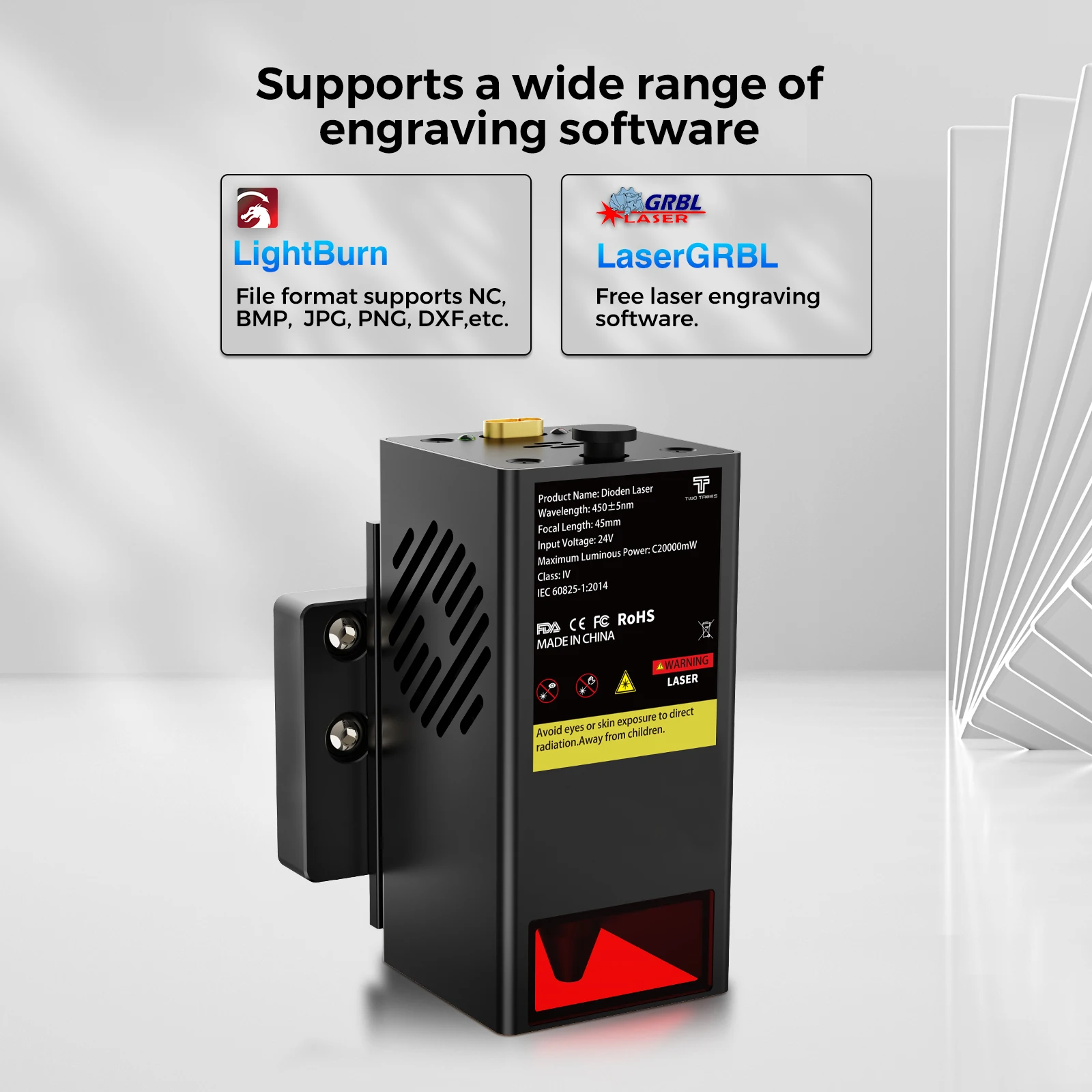 Лазерный модуль Twotrees TC20 для TTC450/TTC450 PRO