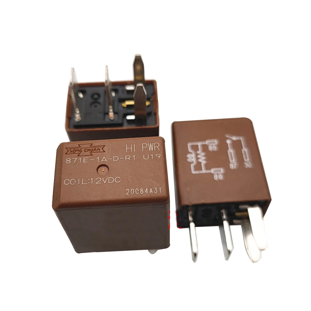

Реле 871E-1A-D-R1 U19 12VDC 5 шт.-1 лот