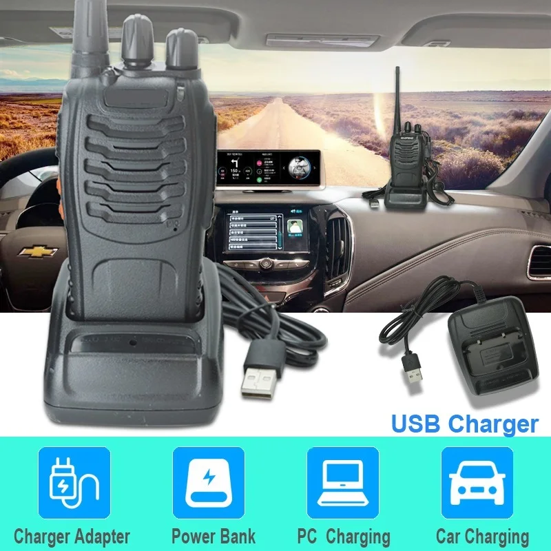2 шт./компл. Baofeng BF-888S Walkie Talkie Portable Rdio Station BF888s 5W BF 888S любительский двухсторонний