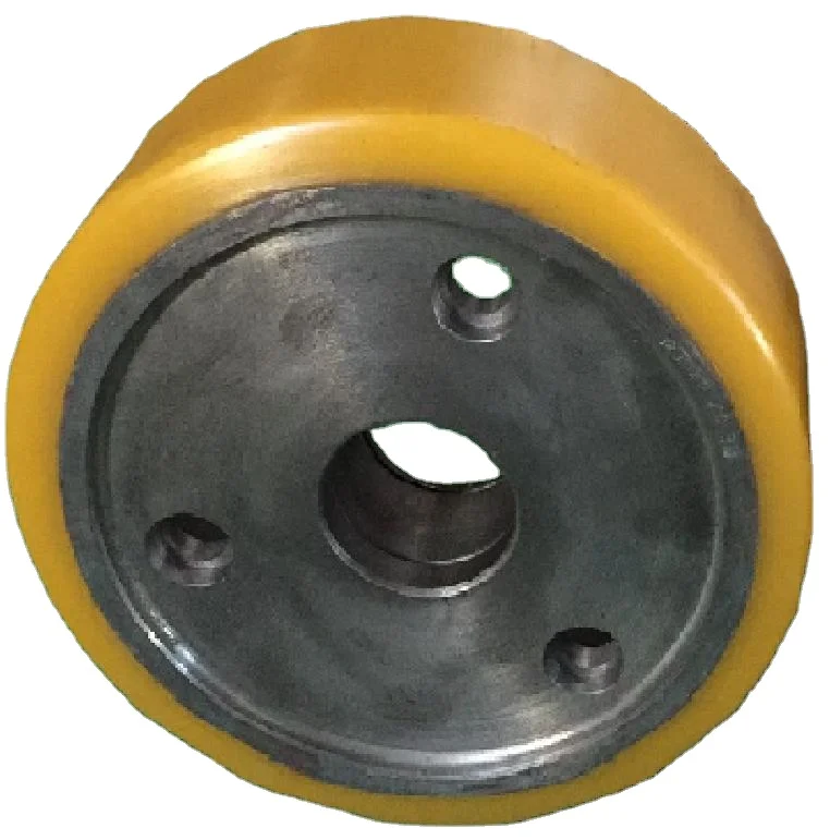 

Jungheinrich Forklift Parts PU Tire poly wheel 285x100 Drive Wheel Model JH51160629 Part No.51160629