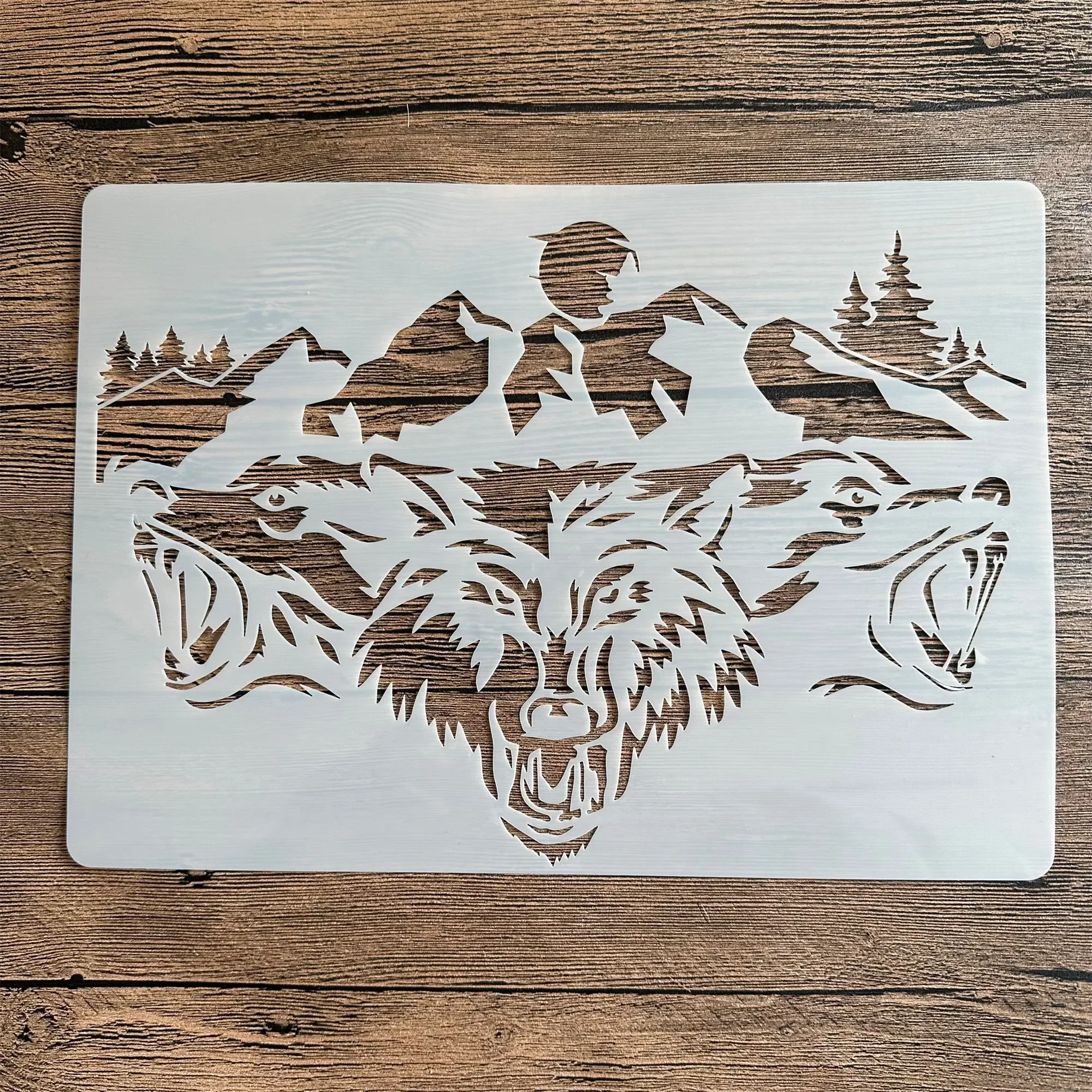 Трафареты A4 для самостоятельной сборки 29*21 см настенная живопись искусственная