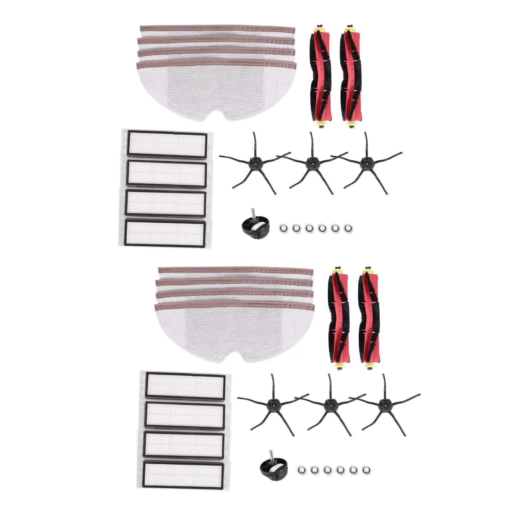 

2 Set Suitable For Xiaomi Roborock S6 S60 S65 S5 MAX T6 Vacuum Cleaner Accessories