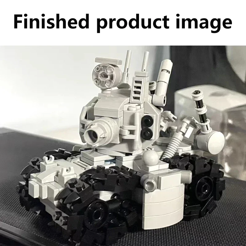 Фигурка MOC металлический слизной танк SUPER 24110 супермобиль 001 собранная модель