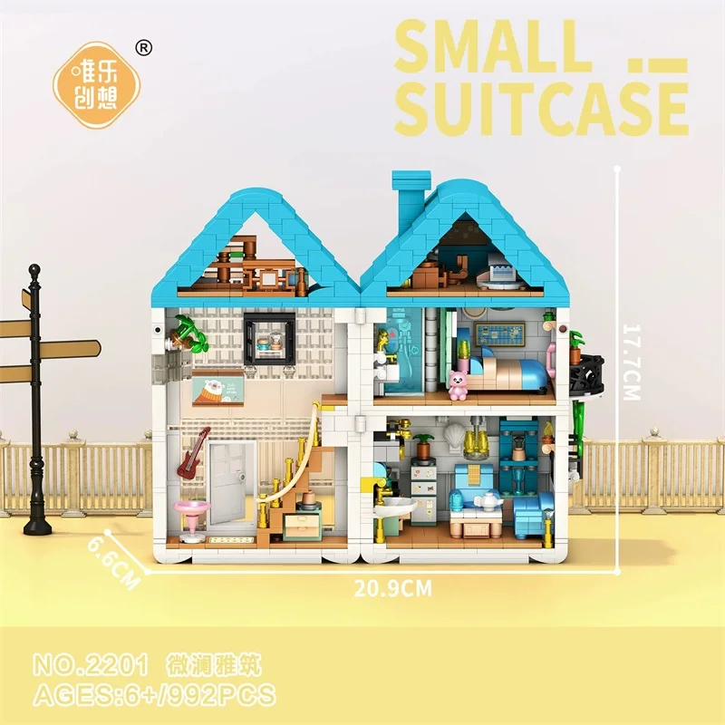 Блочный конструктор Brinquedos &quotКрасивый замок принца&quot