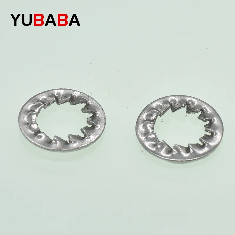 DIN6798J шайба с внутренним зубчатым замком Метрическая Звездная M3 M4 M5 M6 M8 M10 M12 M14 M16 M18