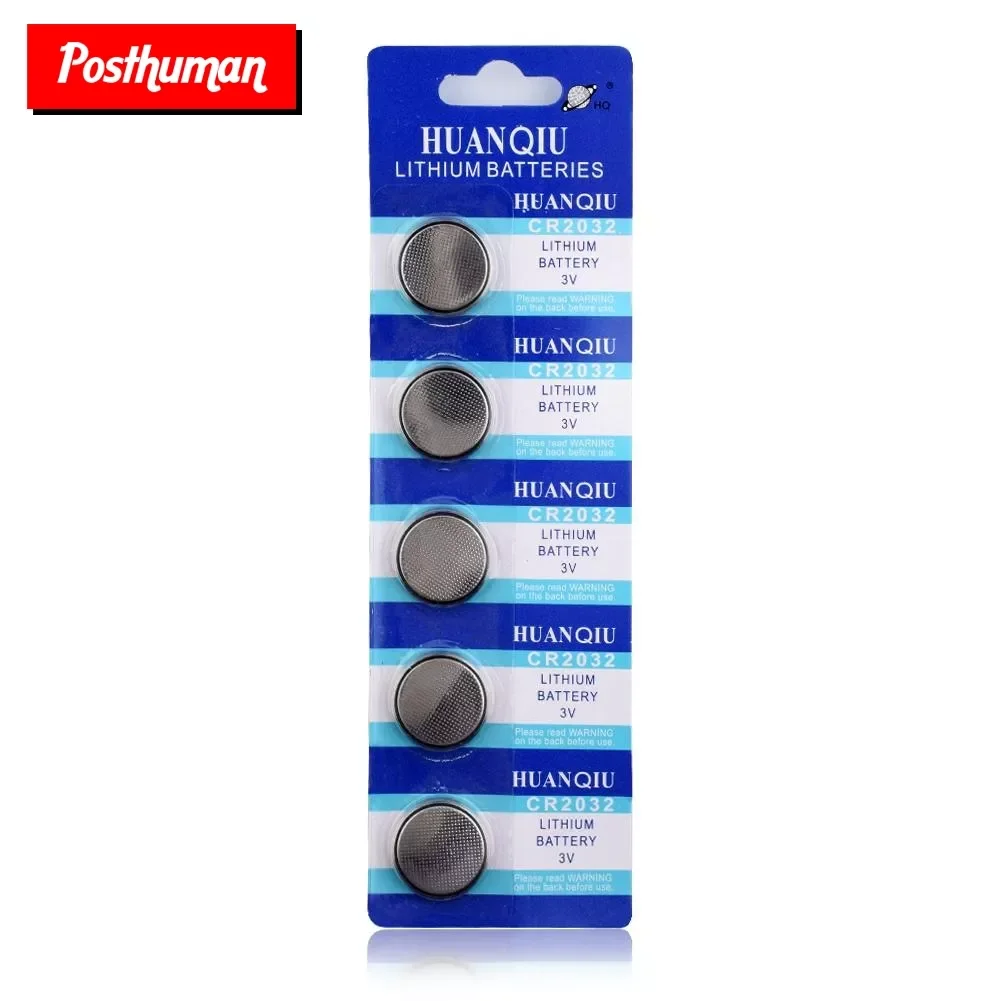 

NEW Posthuman Coin Cells Bateria CR2032 3V Lithium Button Battery BR2032 DL2032 ECR2032 CR 2032 Lithium Battery Main Board Hot S