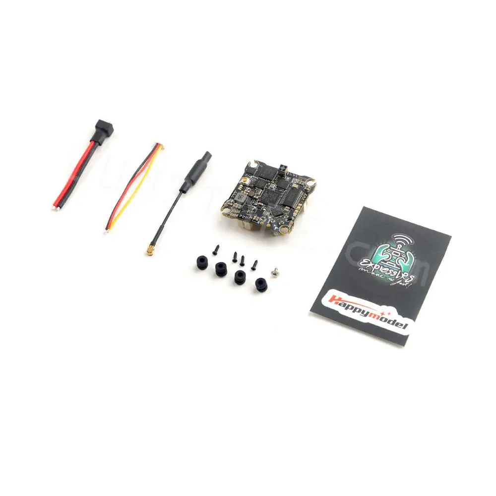 HappyModel X12 AIO 5-в-1 Контроллер полета со встроенным 12A ESC и OPENVTX Поддержка 1-2s ELRS для fpv