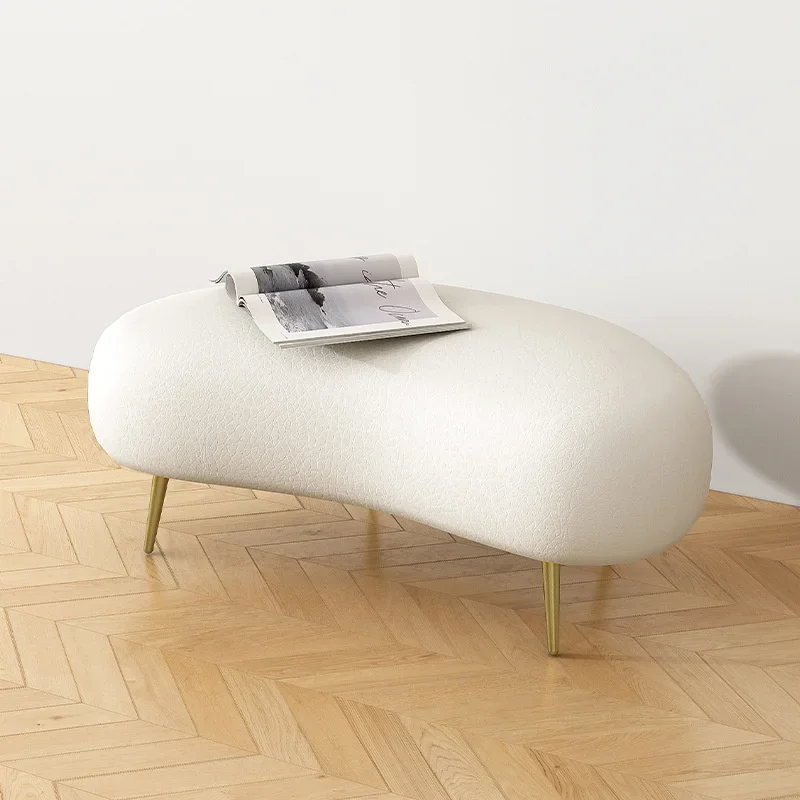 Табурет для дивана Nordic Arc — полукруглая скамья обуви магазина одежды или