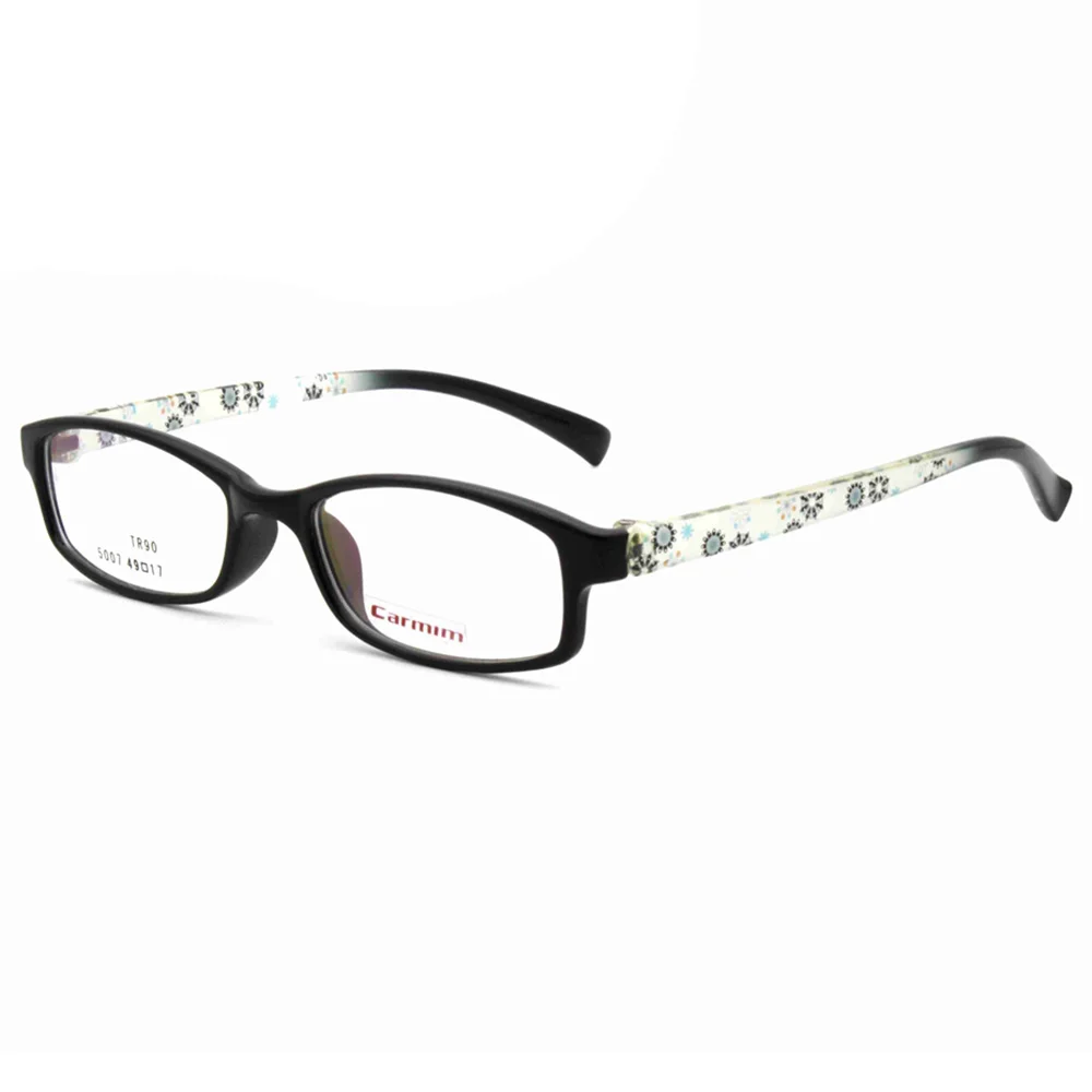 

New Fashion Precious Oval Lens Acetate Glasses Frame Women Lady Black Small Shape Optical Eyeglasses 5007-C1