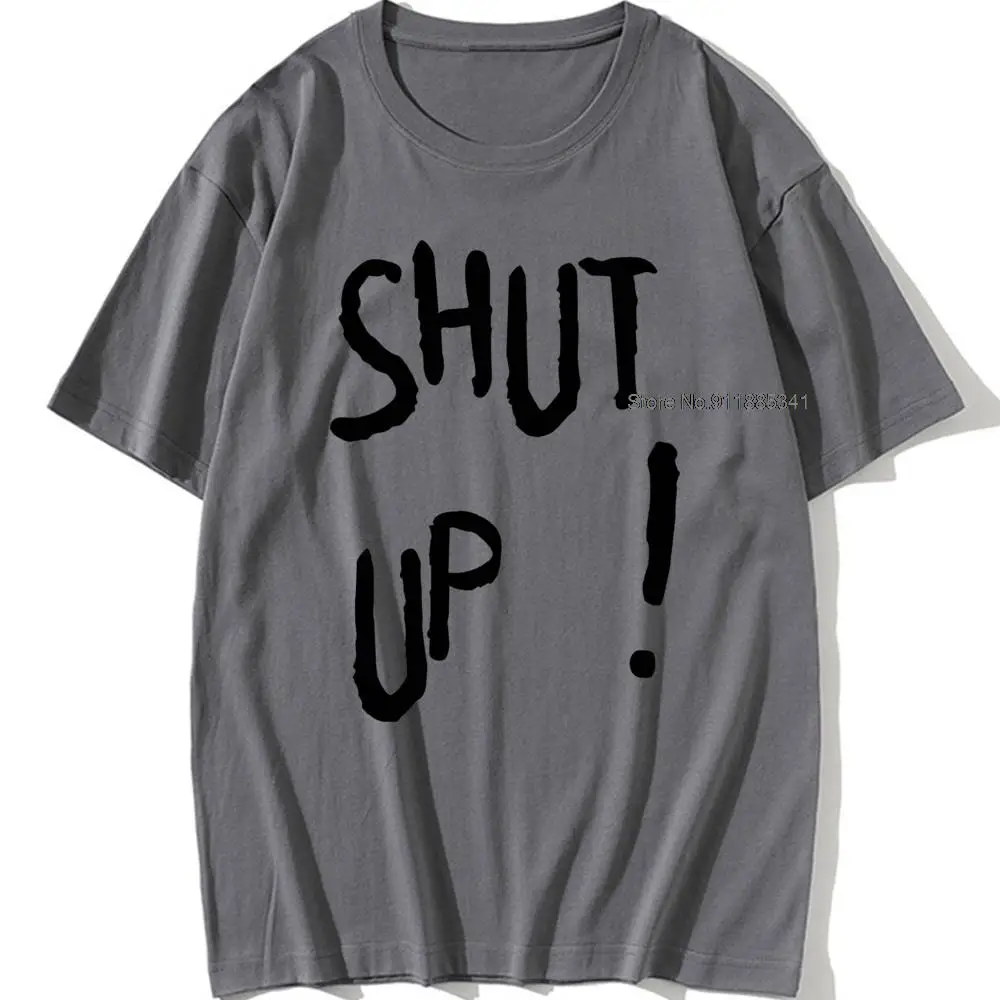 Kpop Kim Tae Hyung T Shirts SHUT UP Letter Printed TShirt Hip Hop Streetwear K-Pop Harajuku Karea Fashion Summer Cotton Top Tee
