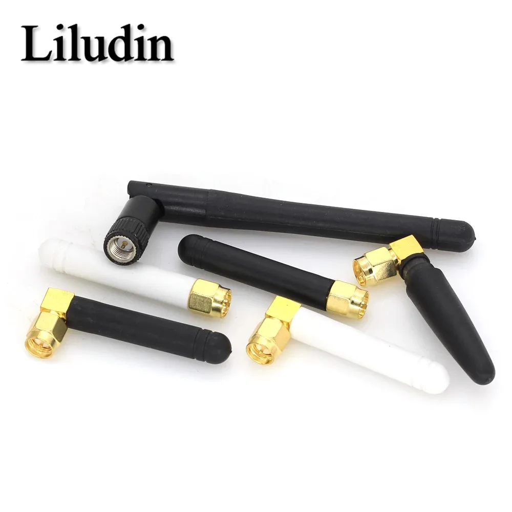 2 шт./лот 433 МГц Антенна 3dBi SMA Штекерный разъем направленная антенна м