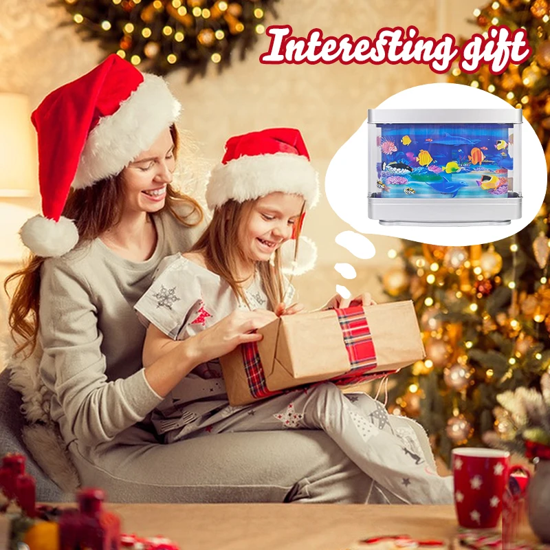 Светодиодная лампа для аквариума подводного пейзажа освещение гостиной