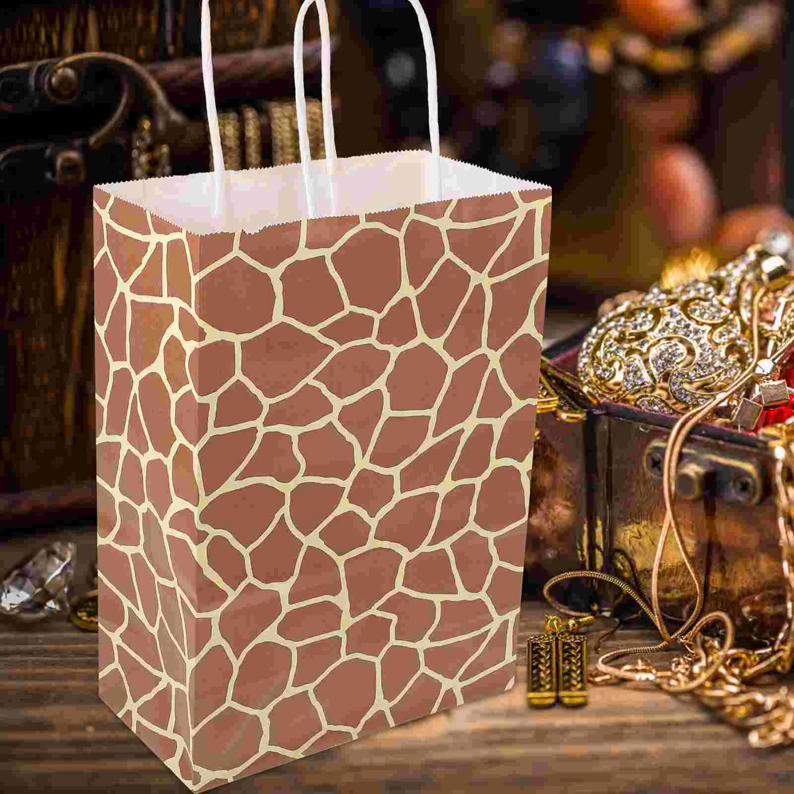 

10pcs Paper Handheld Bag Gift Packaging Bag Gift Packing Bag Jewelry Packaging Bags Portable Gift Bags Gift Bag