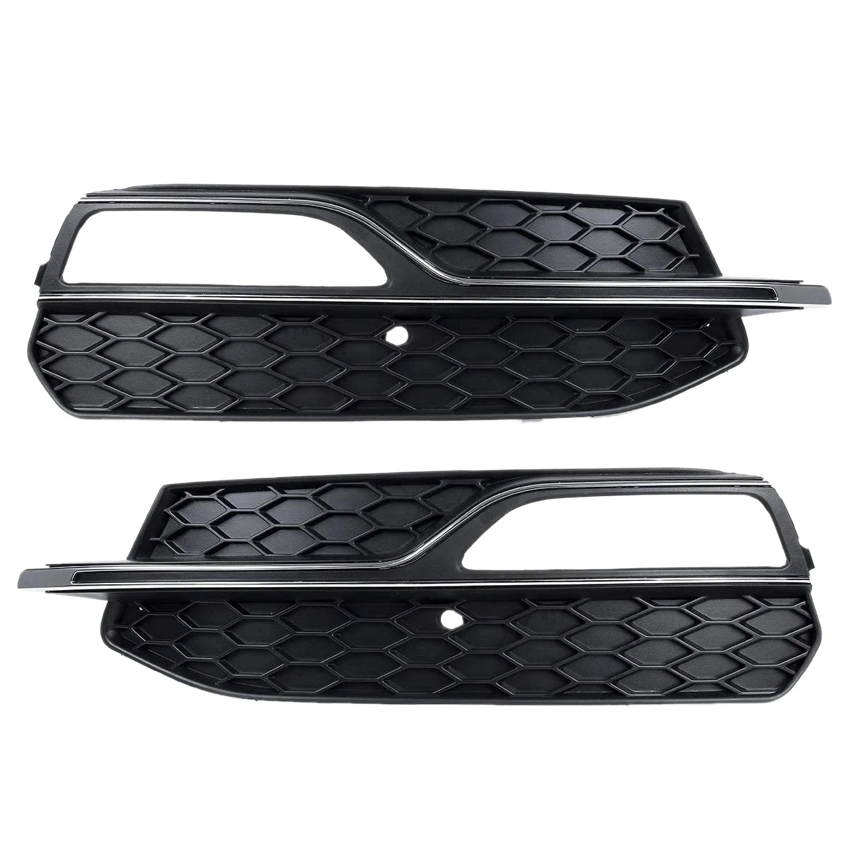 

Front Lower Bumper Fog Light Cover Grill Grille for AUDI A3 S3 S-Line 2014-2016 8V3807682L 8V3807682G