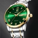 QINGXIYA Blue Quartz Watch Mens Watches Top Luxury Brand Watch Man Stainless Steel Waterproof Wristwatch Men Relogio Masculino Other Image