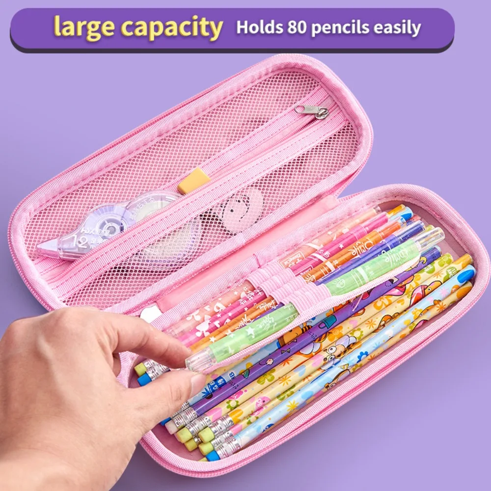 

Astronaut 3D Mermaid Pencil Case Rocket Zippered 3D Astronaut Pencil Box Anti-drop Waterproof 3D Space Pen Case