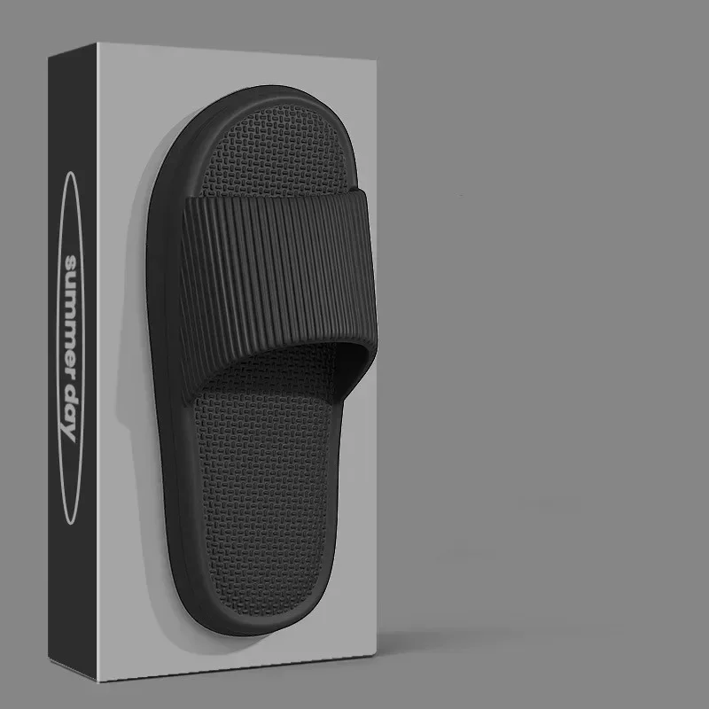 Бренд Whoholl 2024 домашние тапочки женские и мужские летние сандалии мягкие шлепанцы