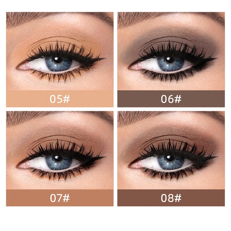 Жидкие тени для век QIBEST модифицированный туман лица телесного цвета двухмерные