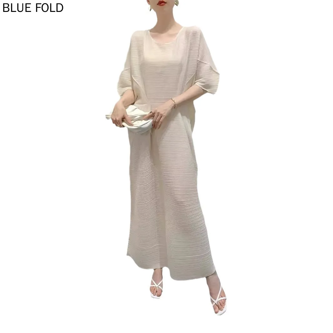 Платье женское Плиссированное средней длины на весну и лето